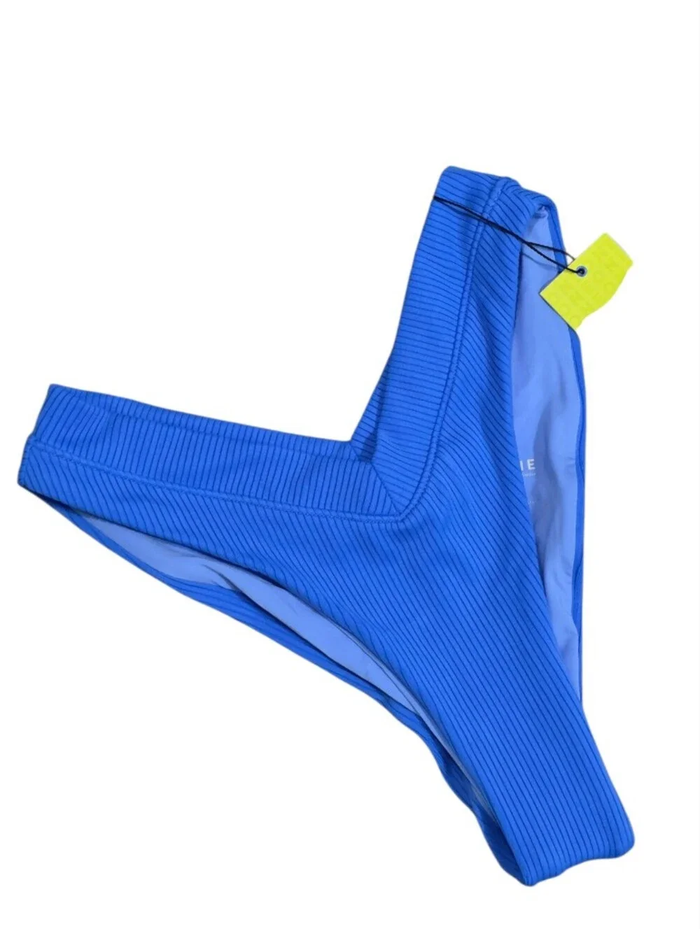 OneOne Swimwear Bikini Jenna V-Wire Top And Jesse V-Shape Bottom NWT Royal Blue